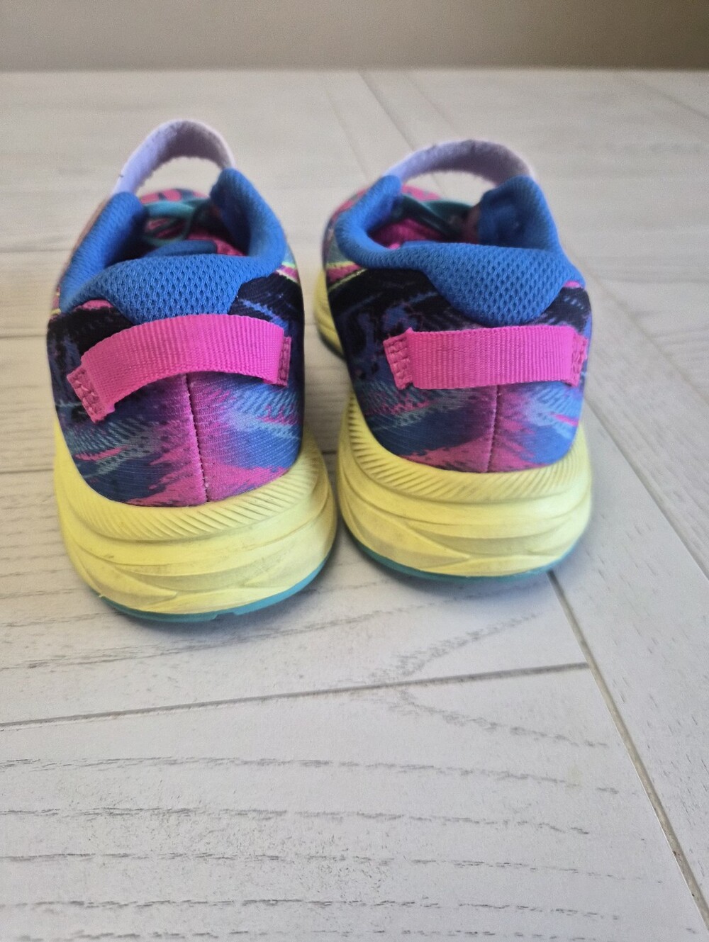 ASICS girls Pre Nosa Shoes Size 1.5 Pink - Picture 6 of 11
